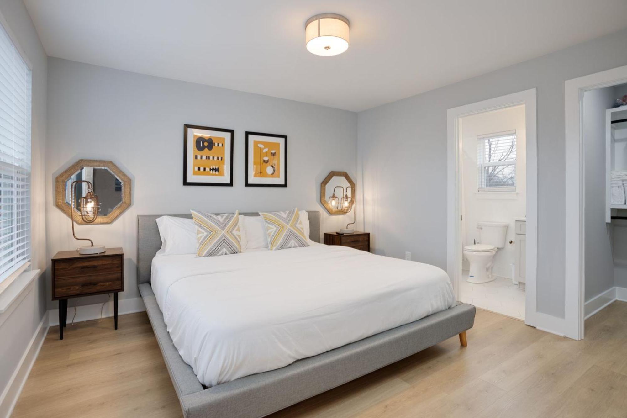 Modern Townhome, 10Min To Downtown! 8Min To Grand Ole Opry! Sleeps 8! Nashville Exterior foto